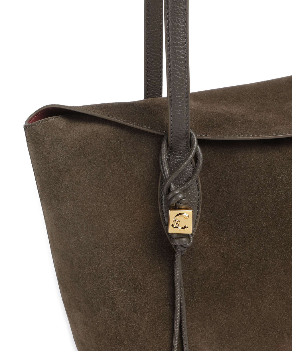 Coccinelle Thess Tote bag fango