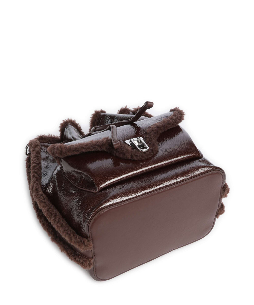 Coccinelle Beat Bucket bag berry