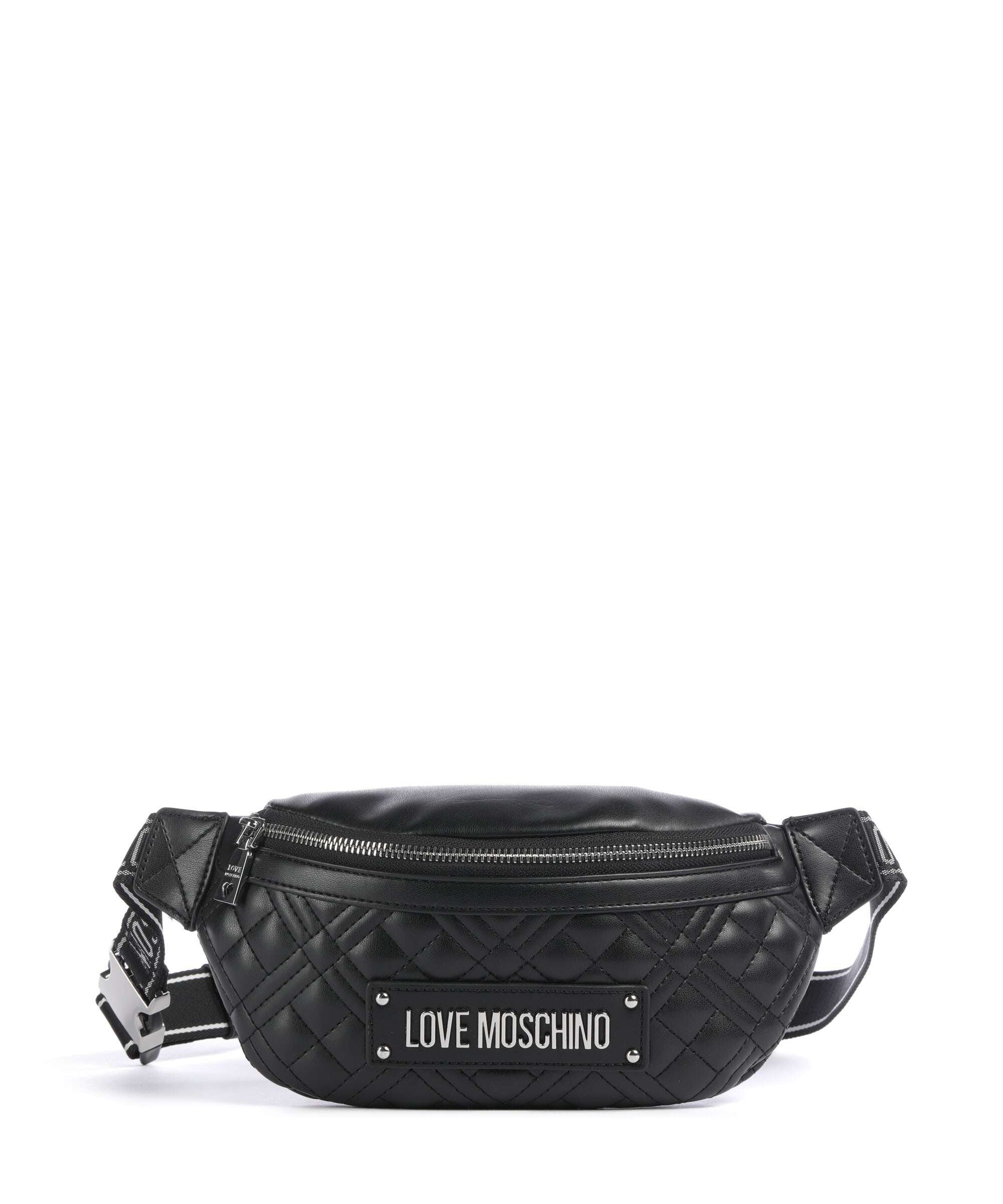 Love Moschino Quilted Fanny pack black