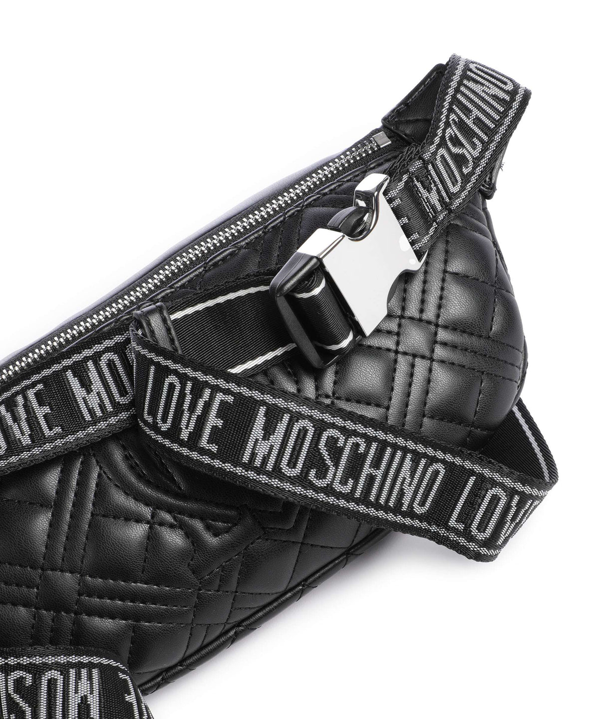 Love Moschino Quilted Fanny pack black