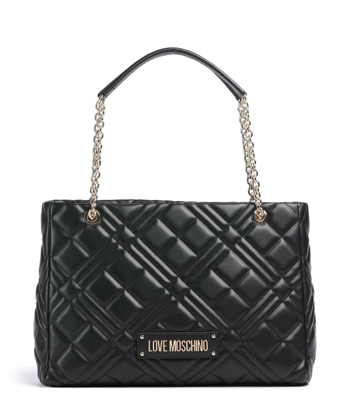 Love Moschino Quilted Tote bag black