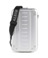 Aleon Classic Vertical Vanity Crossbody bag platinum