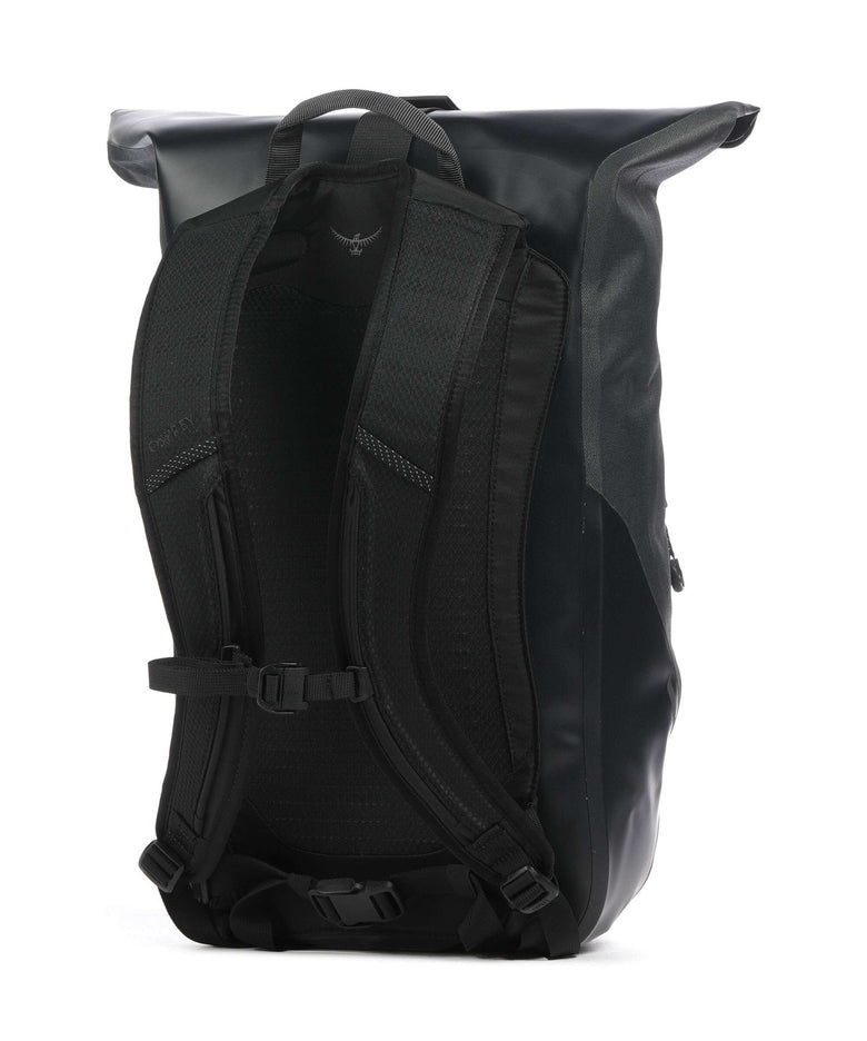 Osprey Metron WP 25 Rolltop backpack raven black/anchor blue