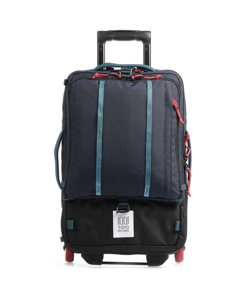 Topo Designs Global 44L Travel bag with wheels navy