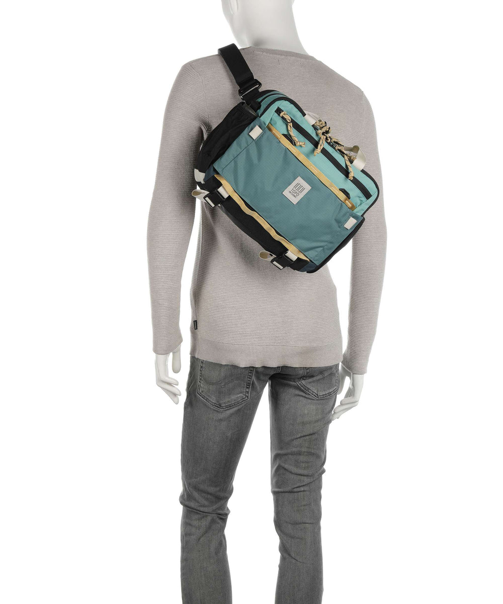 Topo Designs Mountain Crossbody bag geode green/sea pine