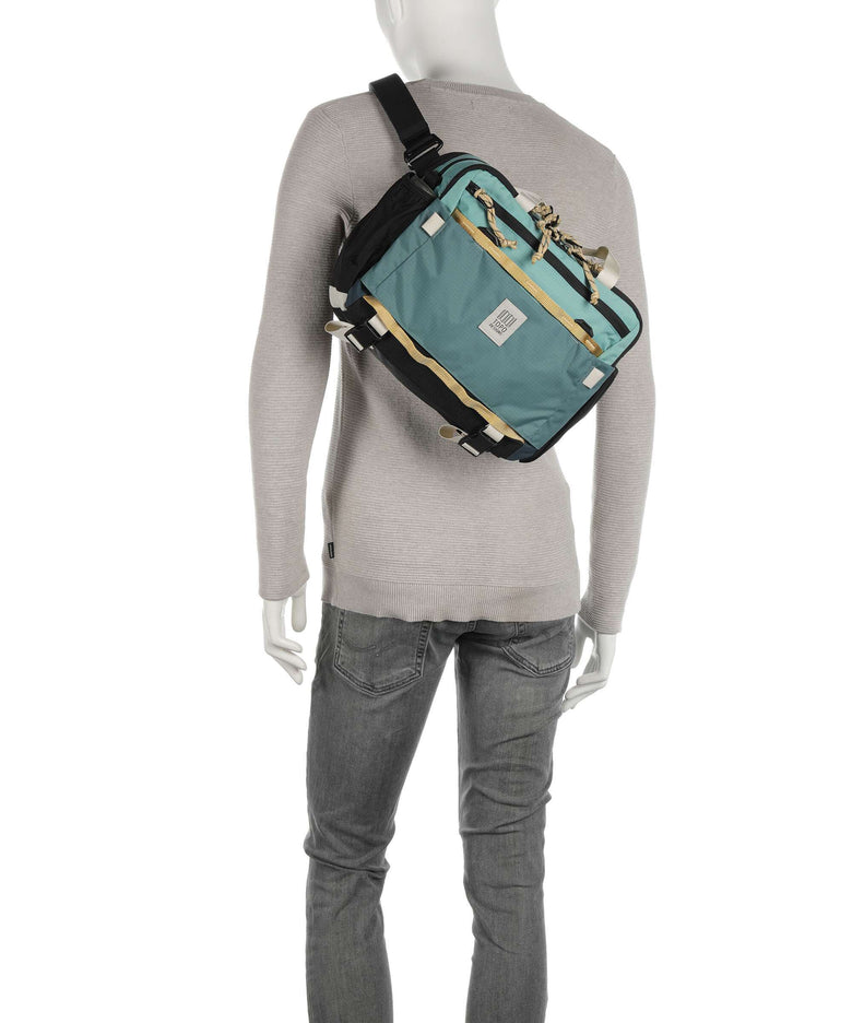 Topo Designs Mountain Crossbody bag geode green/sea pine