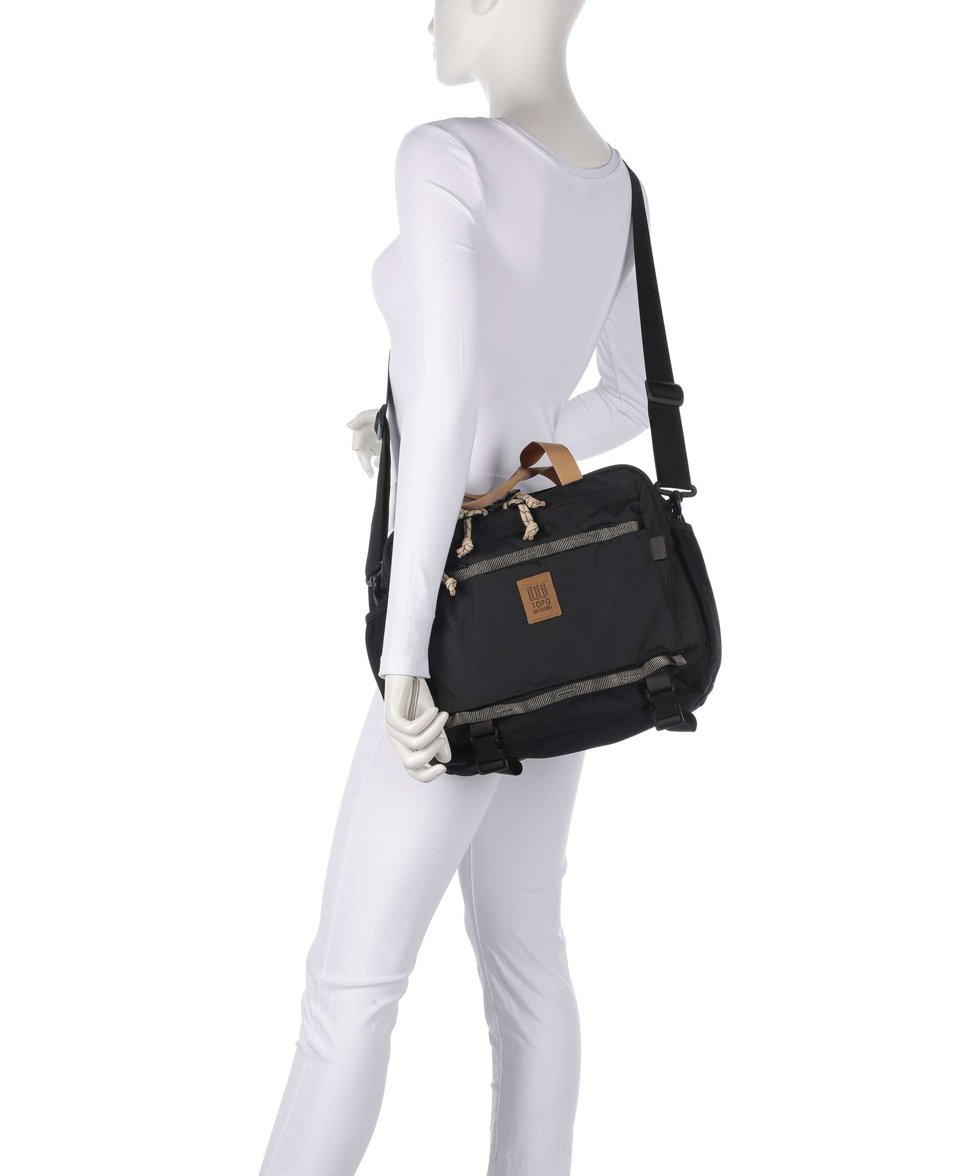 Topo Designs Mountain Crossbody bag black/neutral