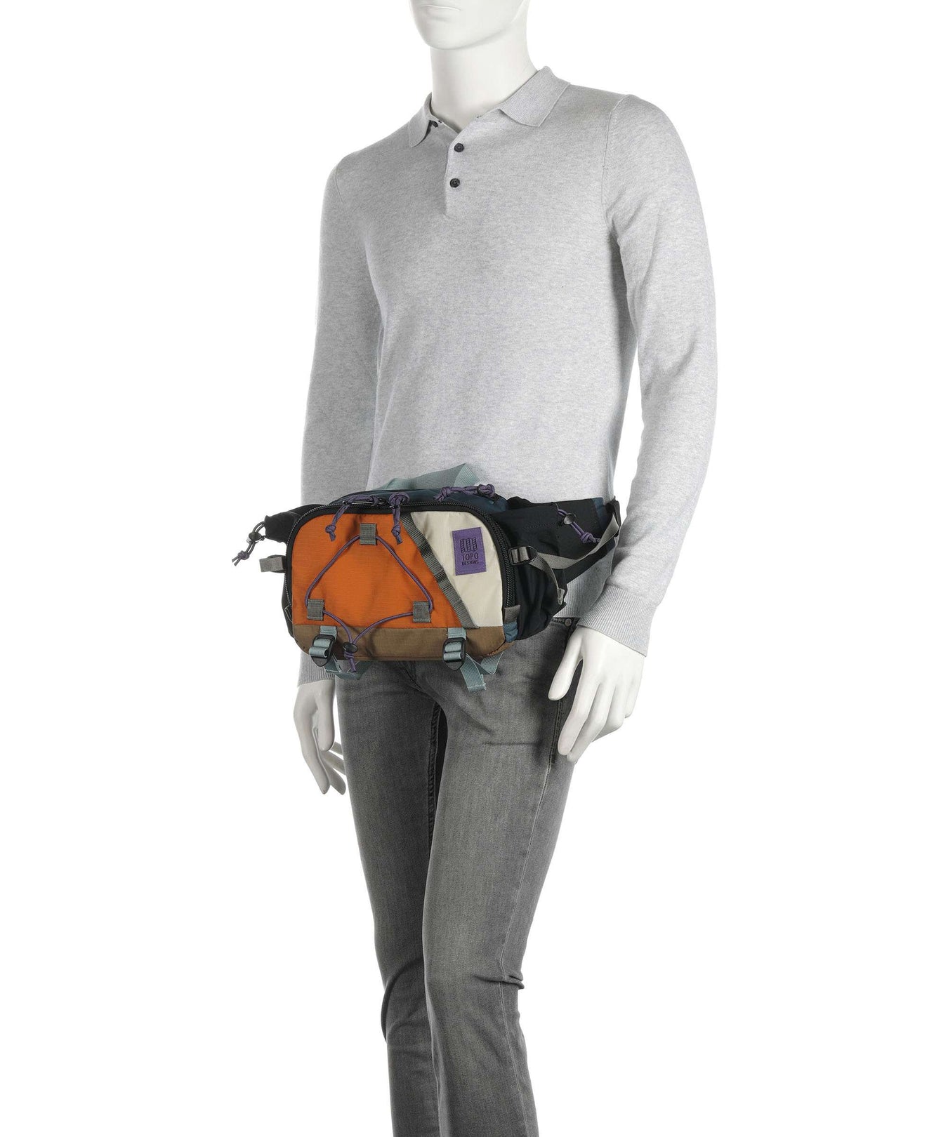 Topo Designs Mountain Hydro Fanny pack black/neutral