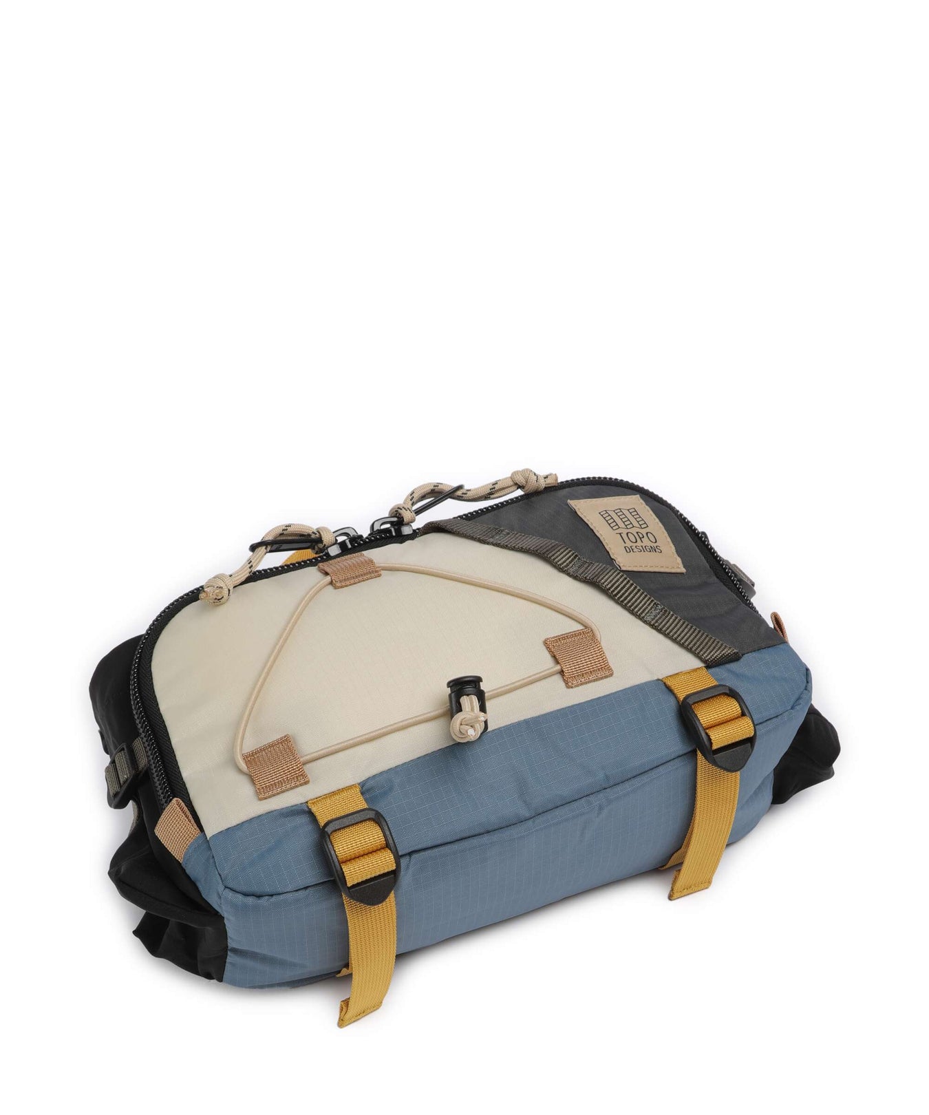 Topo Designs Mountain Hydro Fanny pack stone blue/bone white