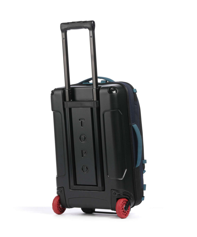 Topo Designs Global Travel bag with wheels navy/sahara
