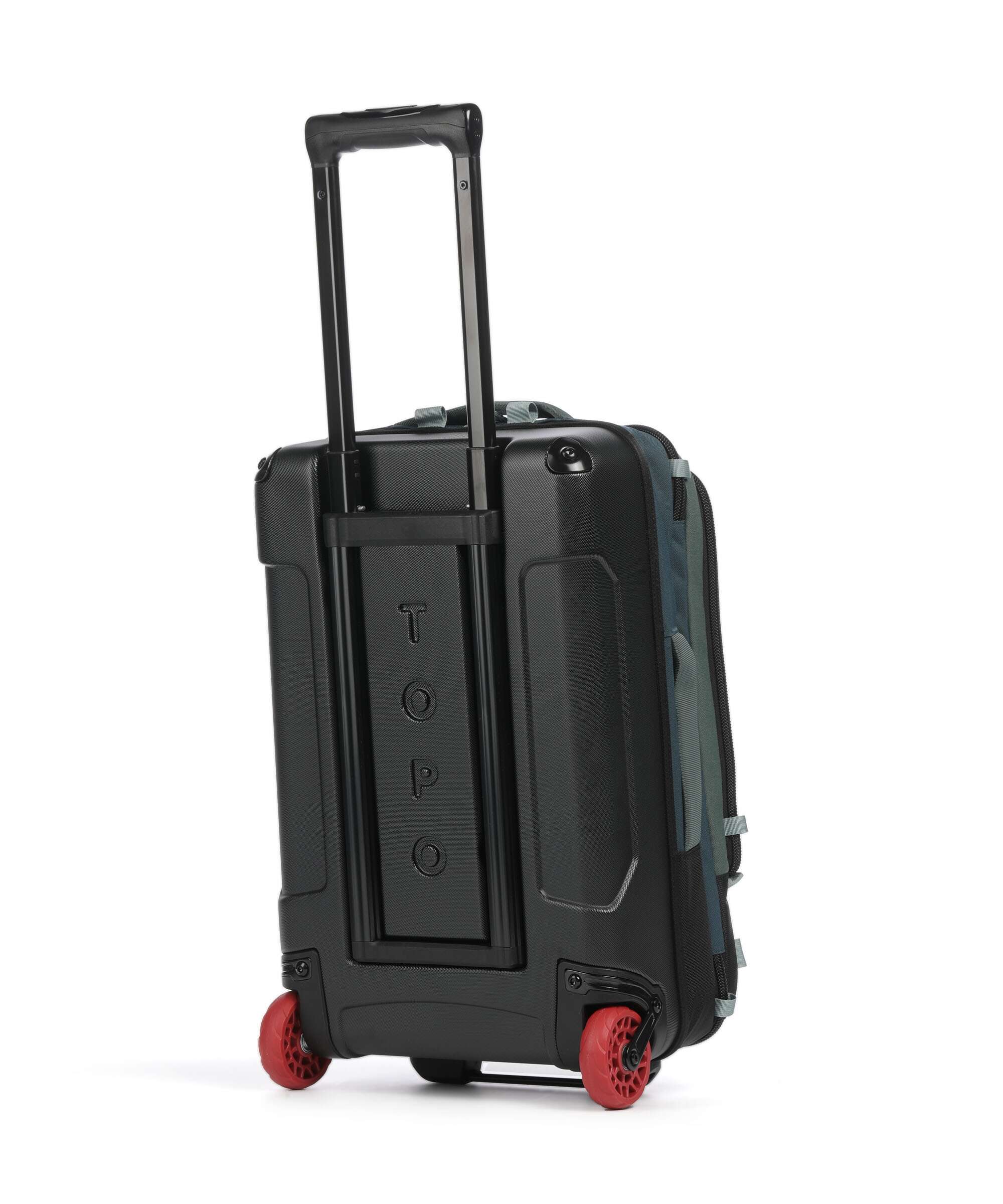 Topo Designs Global Backpack with wheels stone blue/forest