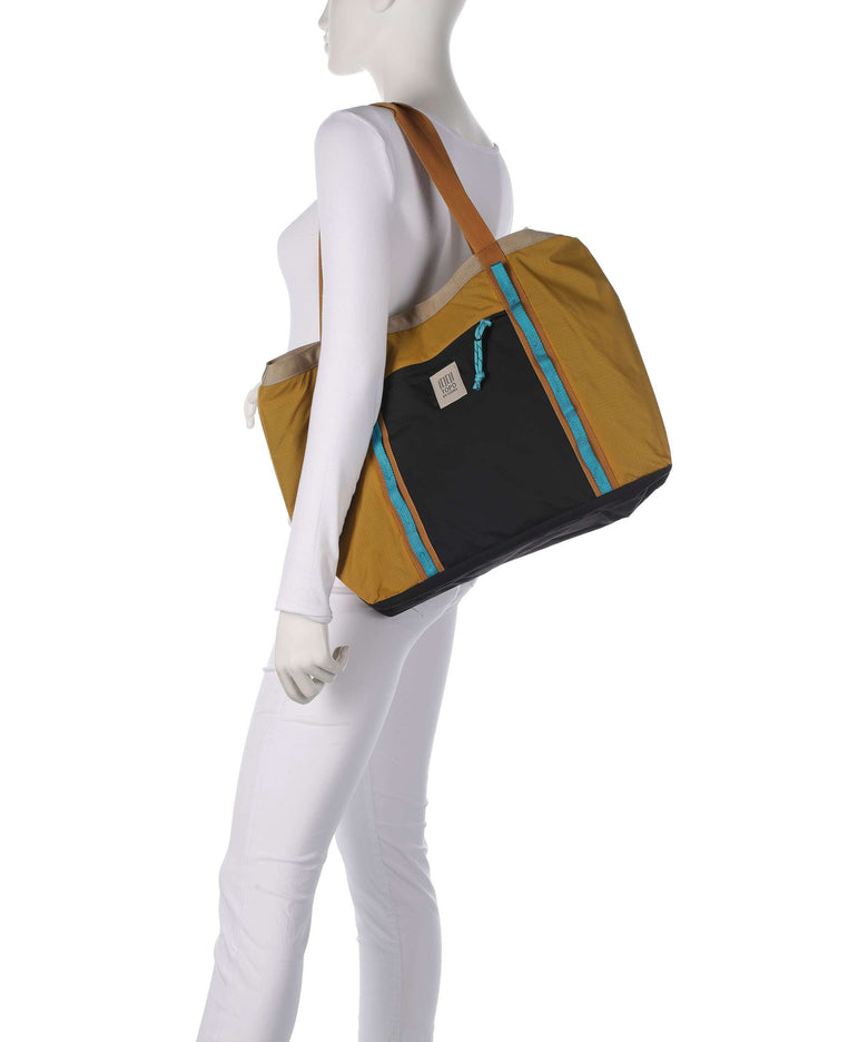 Topo Designs Mountain Utility Hobo bag mustard/forest