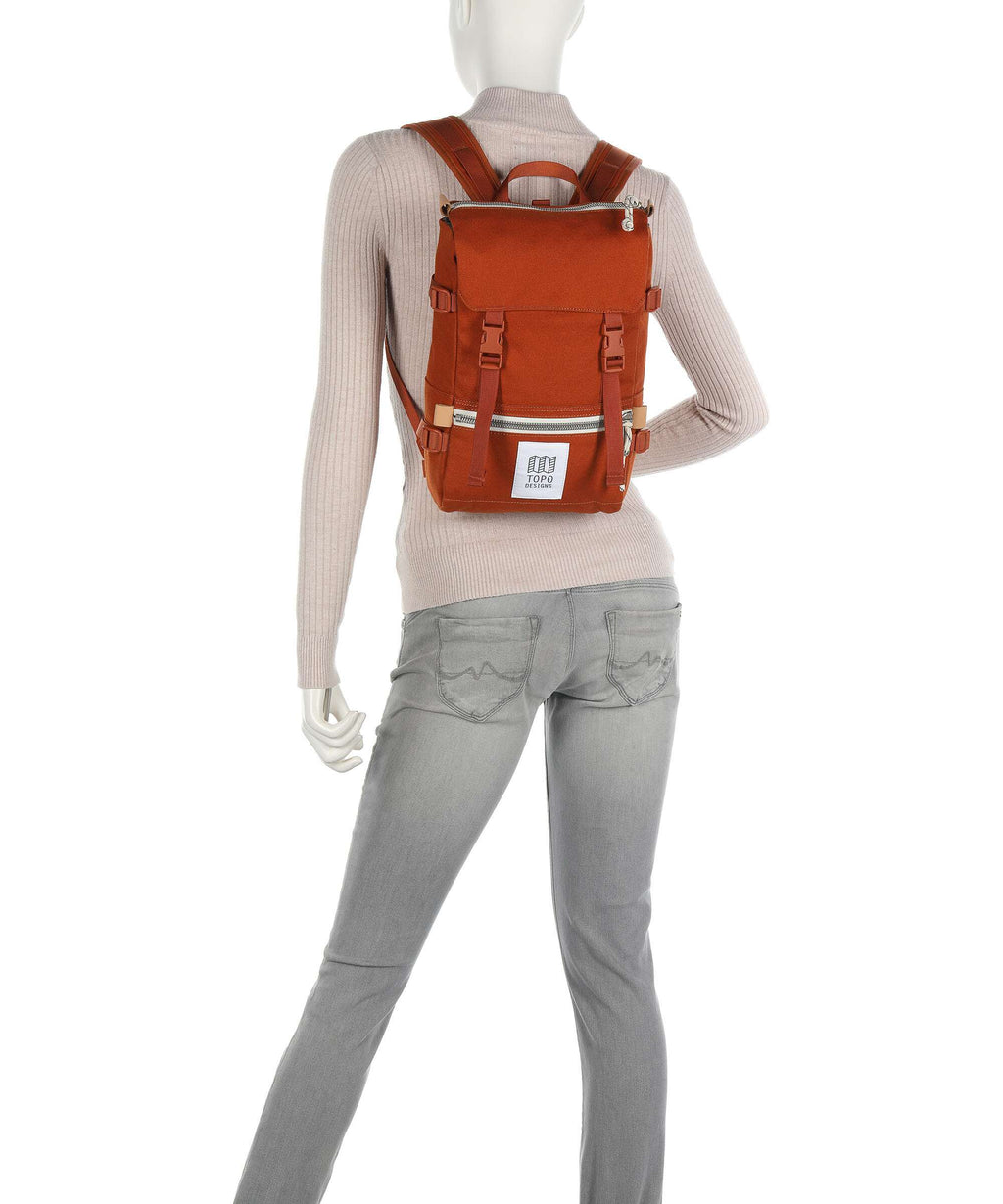 Topo Designs Rover Mini Backpack oil green/dark pine