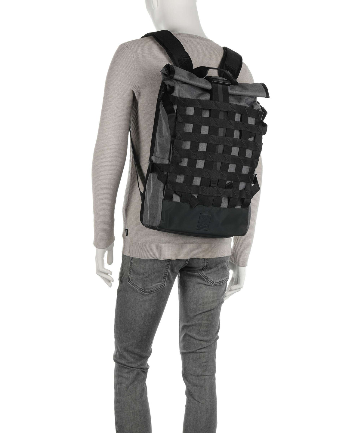Chrome Barrage 22 Rolltop backpack black