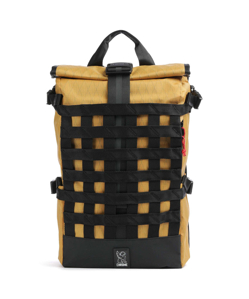 Chrome Barrage 22L Rolltop backpack amber
