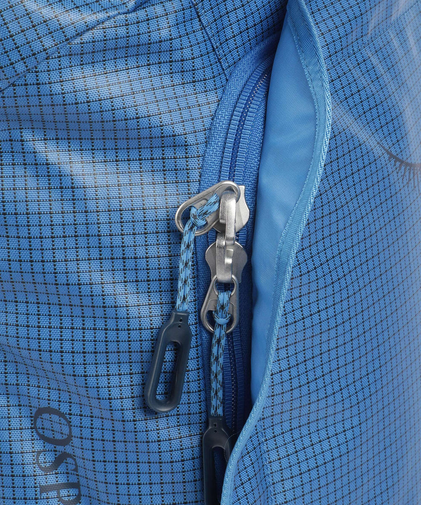 Osprey Transporter 40 Travel bag with wheels blue flame/scoria blue