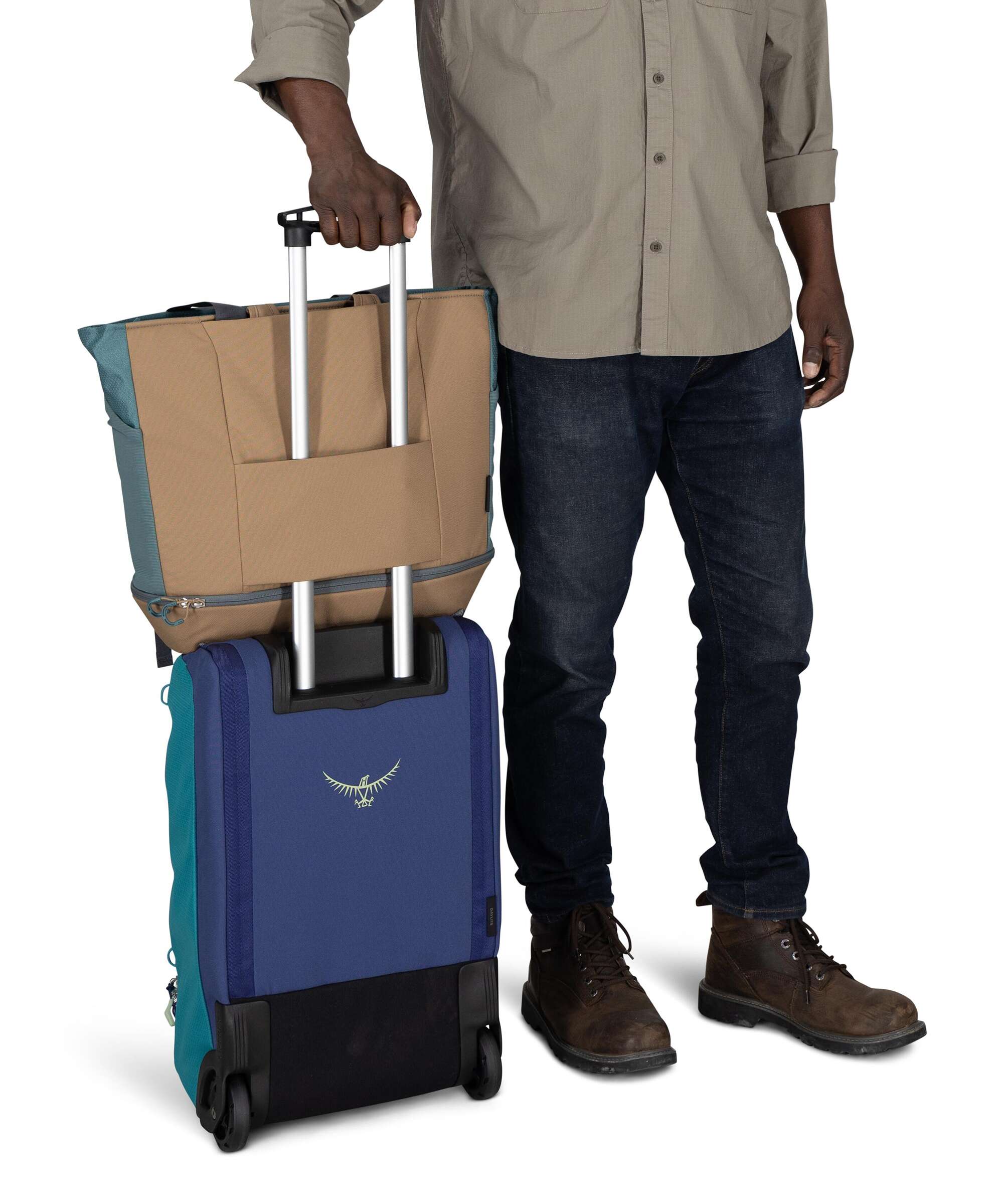 Osprey Daylite Large Backpack bag cascade blue/latte brown