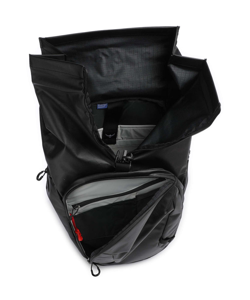 Osprey Transporter Rolltop backpack raven black