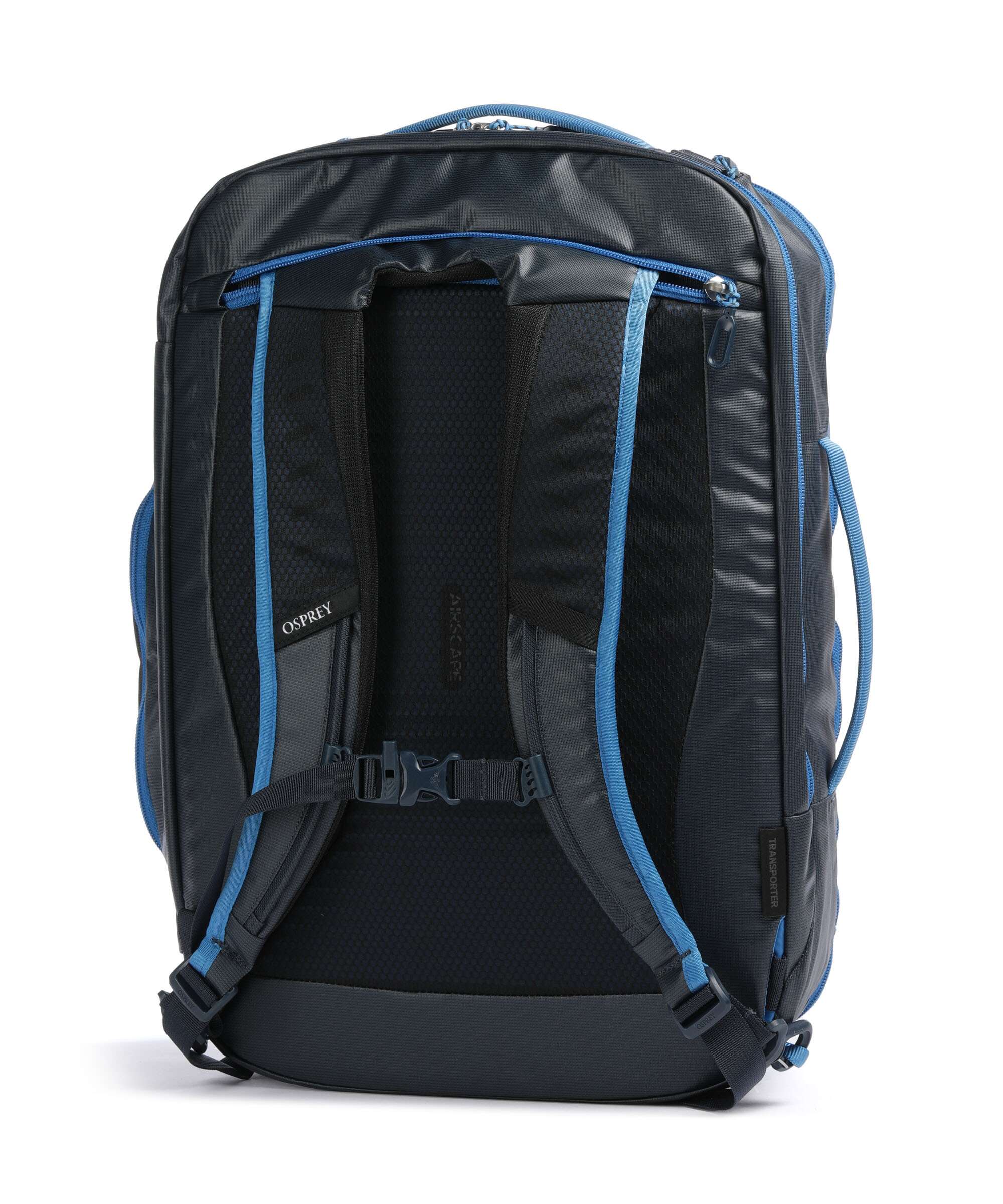 Osprey Transporter 36 Travel backpack blue flame/scoria blue
