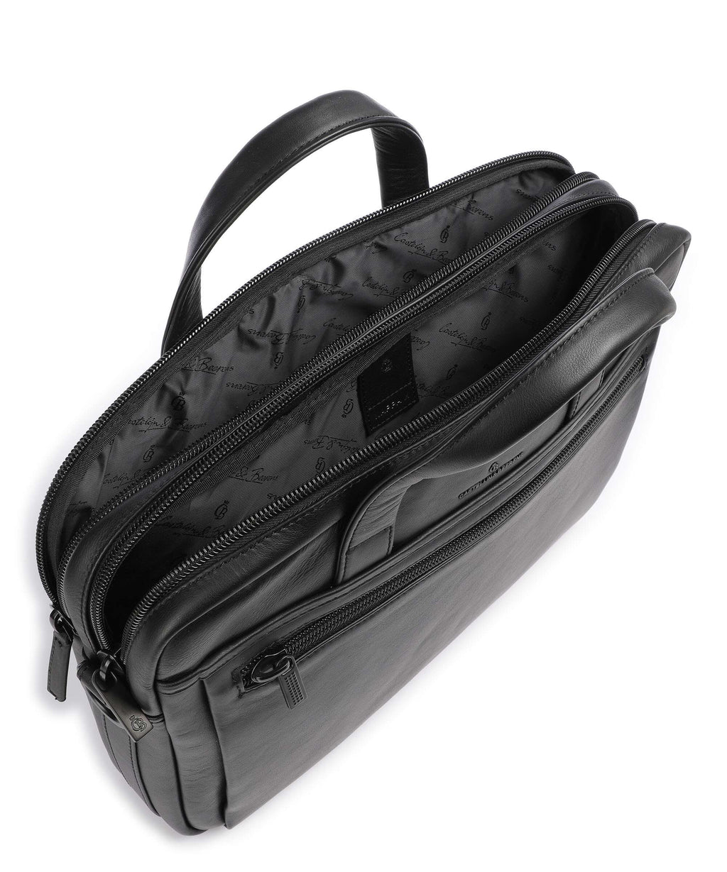 Castelijn & Beerens Nappa X Briefcase schwarz