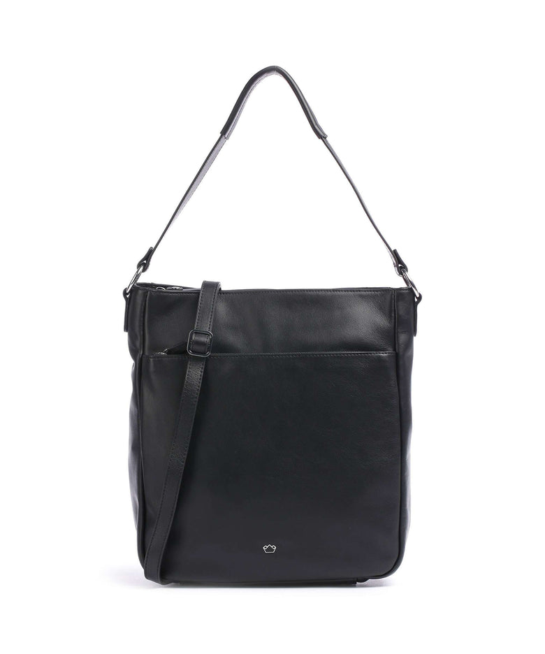 Castelijn & Beerens Babette Nappa Hobo bag black