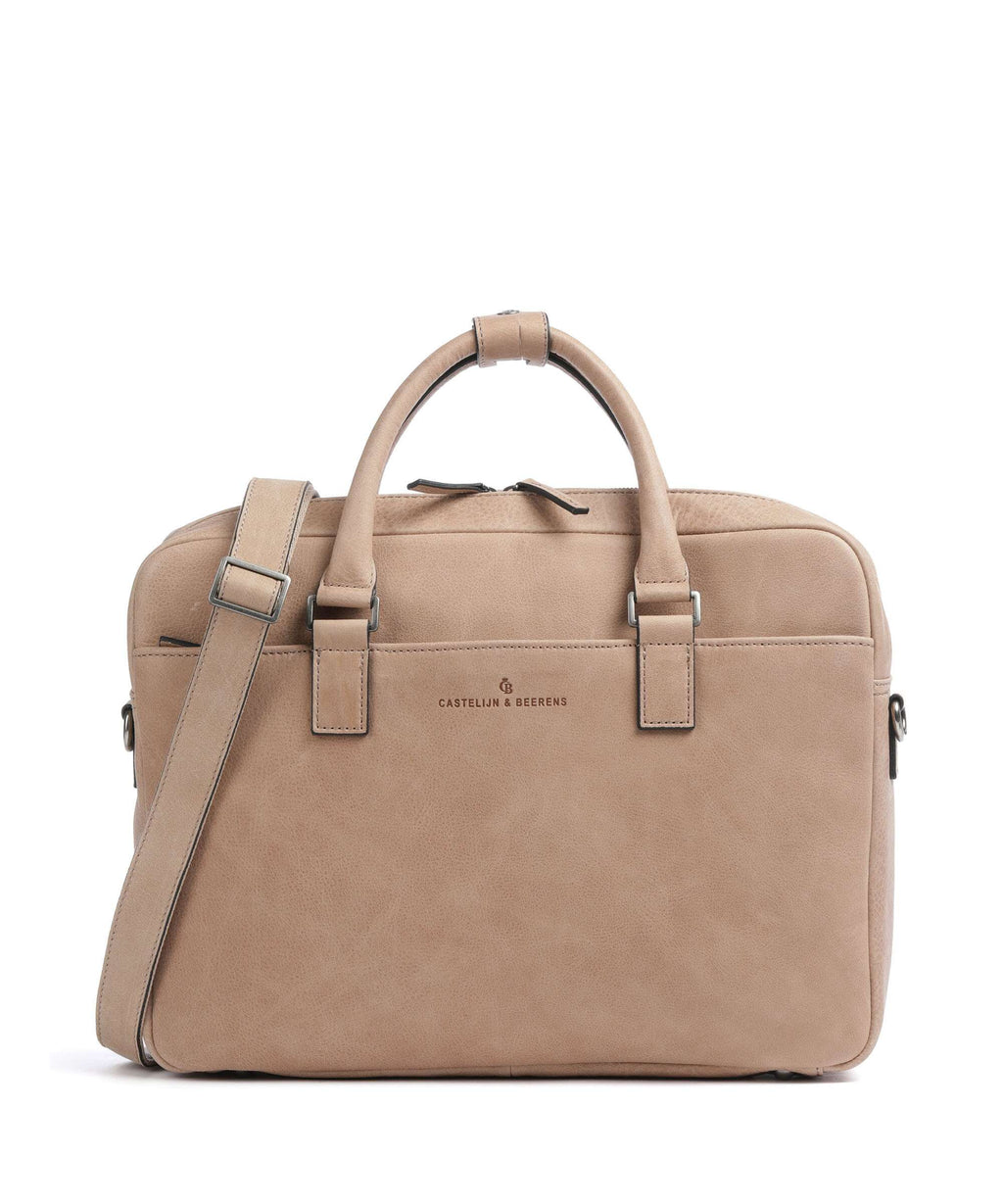 Castelijn & Beerens Carisma RFID Briefcase beige