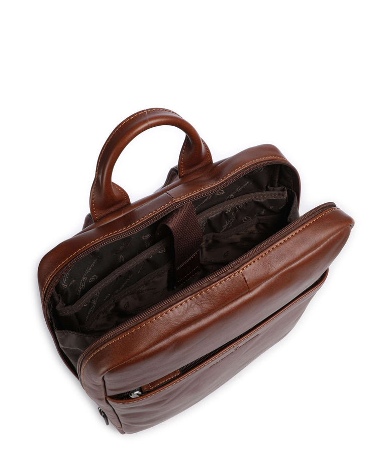 Castelijn & Beerens Special RFID Backpack cognac