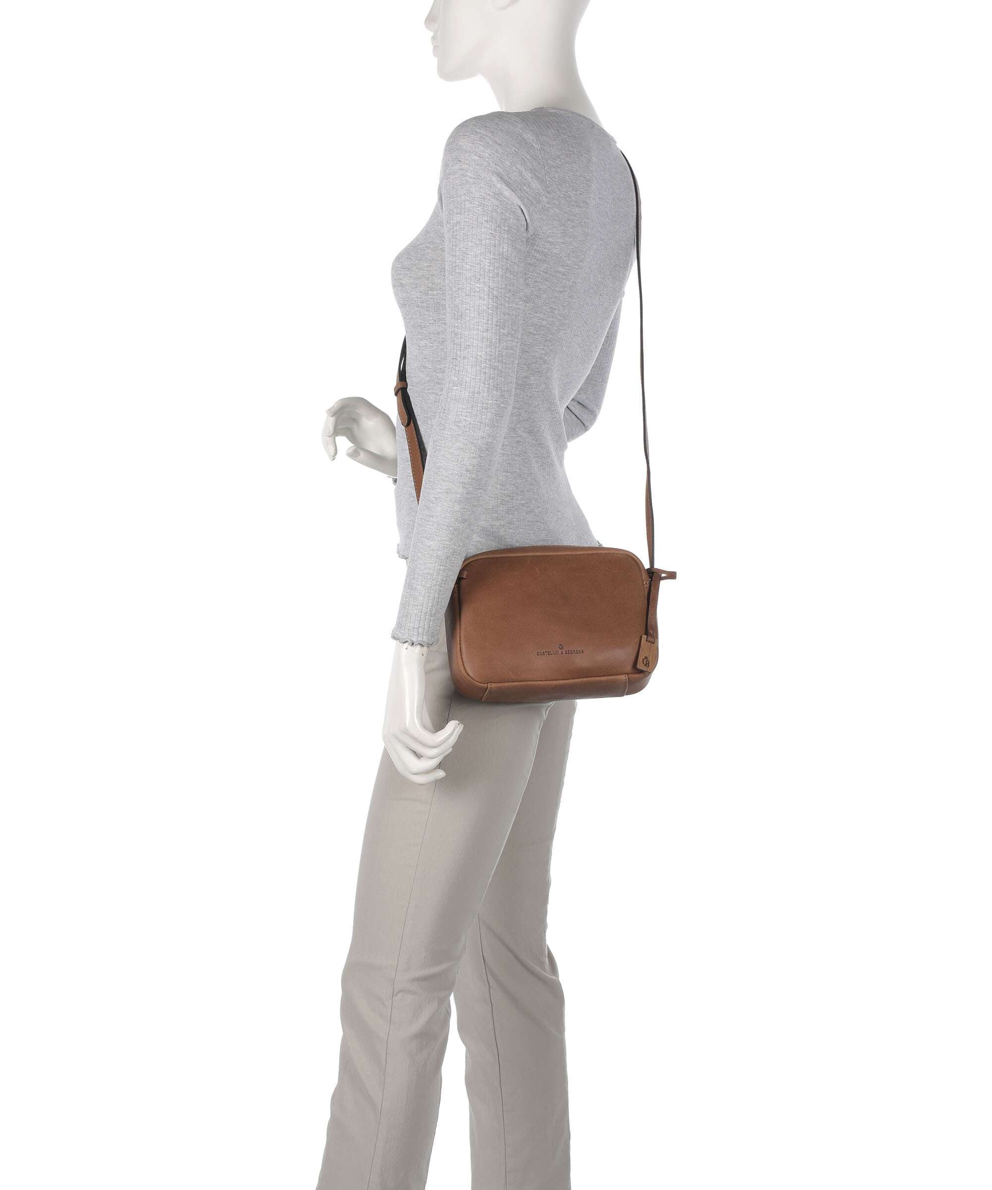 Castelijn & Beerens Carisma Crossbody bag cognac