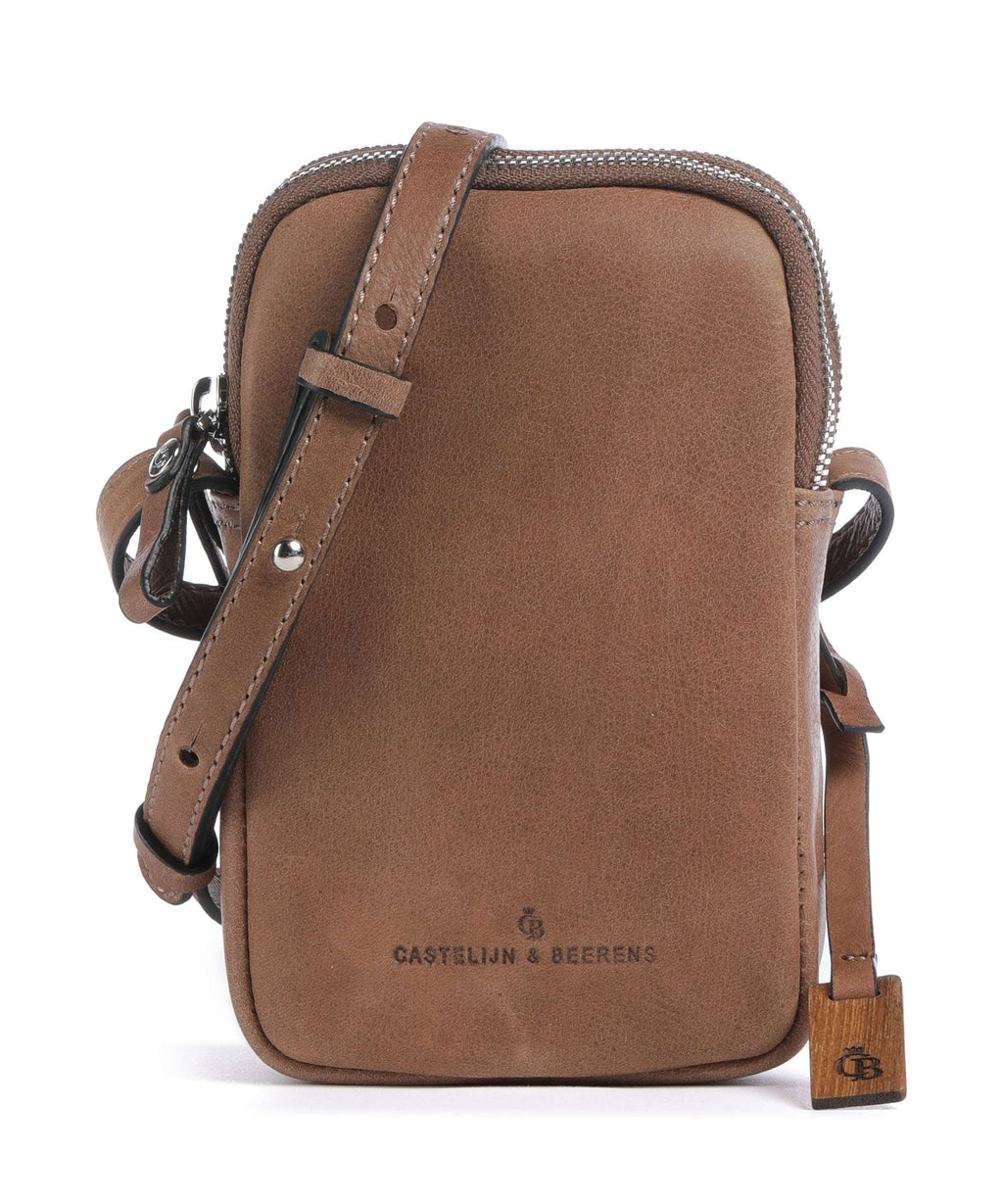 Castelijn & Beerens Carisma Phone bag cognac
