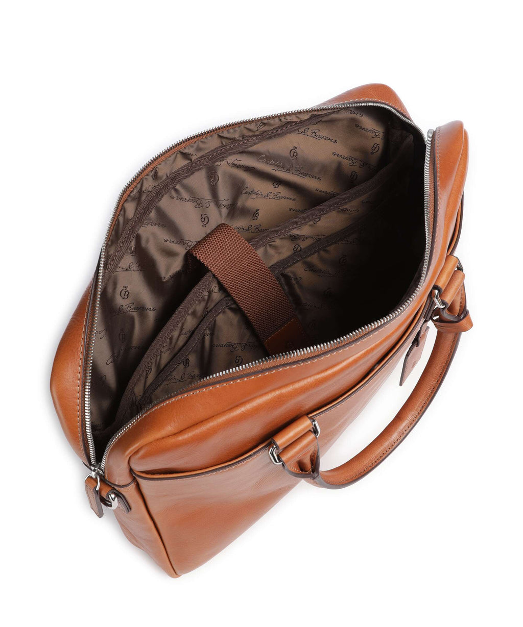 Castelijn & Beerens Heritage Briefcase light brown