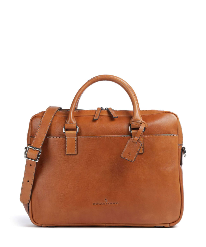 Castelijn & Beerens Heritage Briefcase light brown