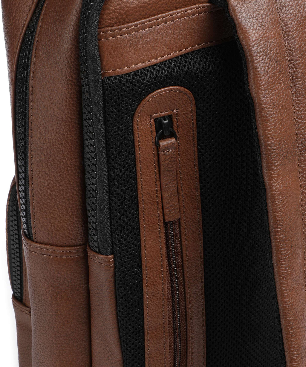 Burkely Minimal Mason Laptop backpack custom cognac