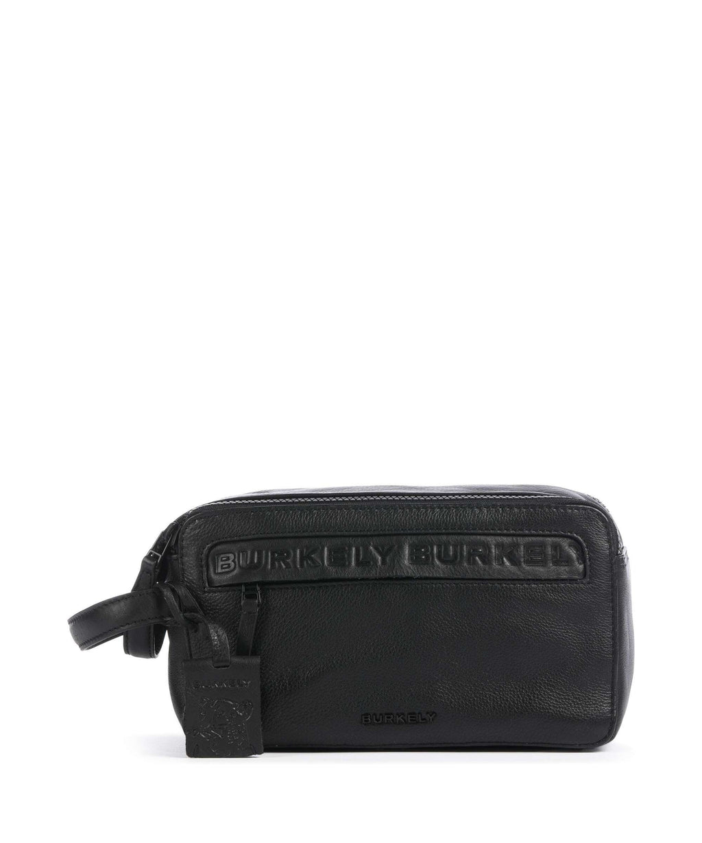 Burkely Minimal Mason Toiletry bag busy black