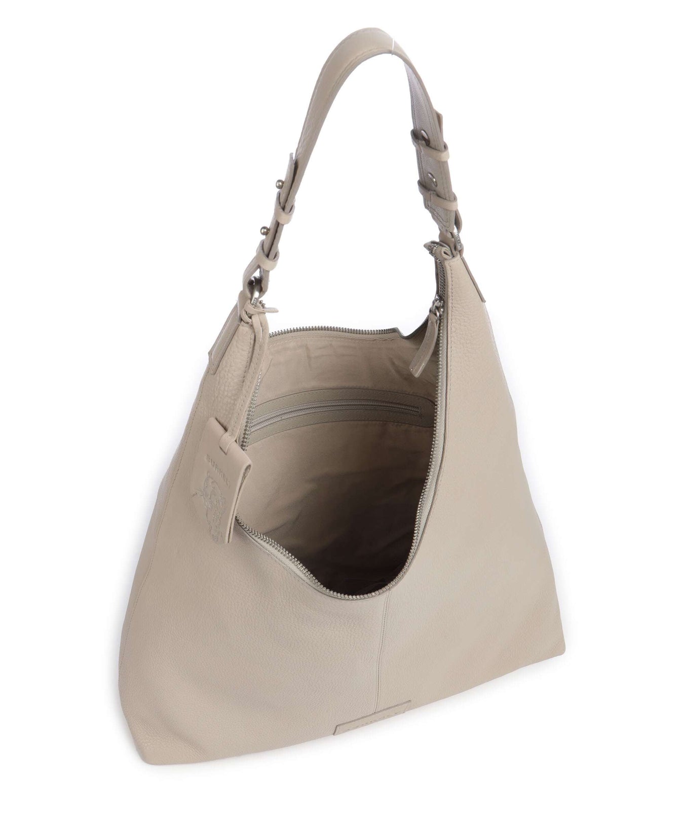 Burkely Soft Skylar Hobo bag generous grey
