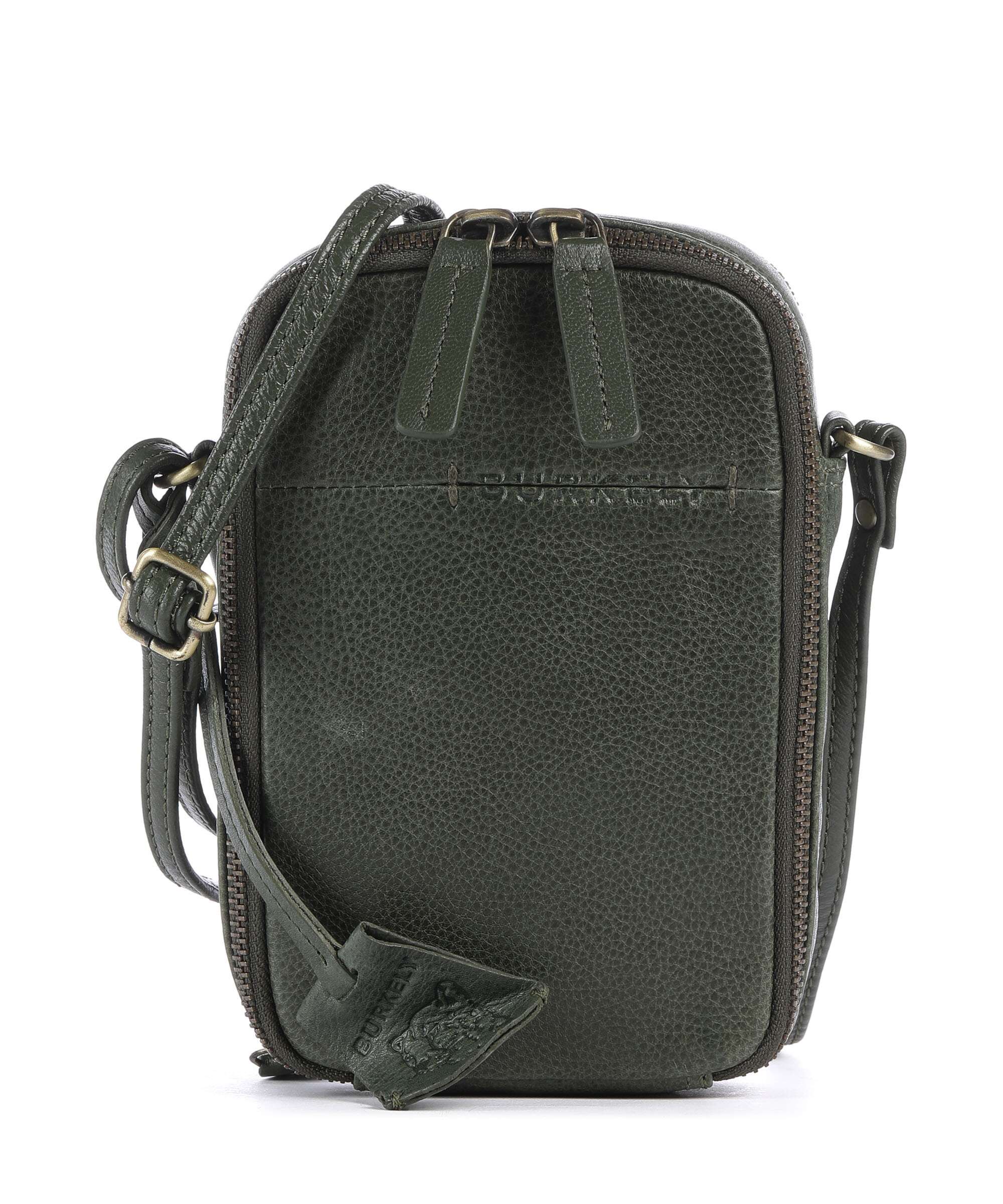 Burkely Natural Norah Phone bag grass green