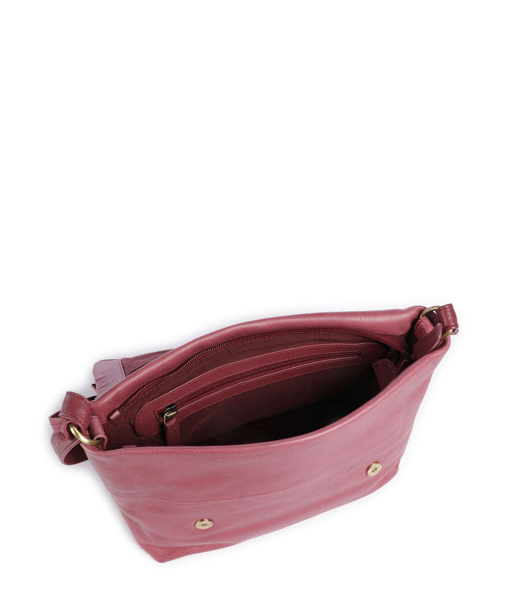 Burkely Natural Norah Crossbody bag poppy pink