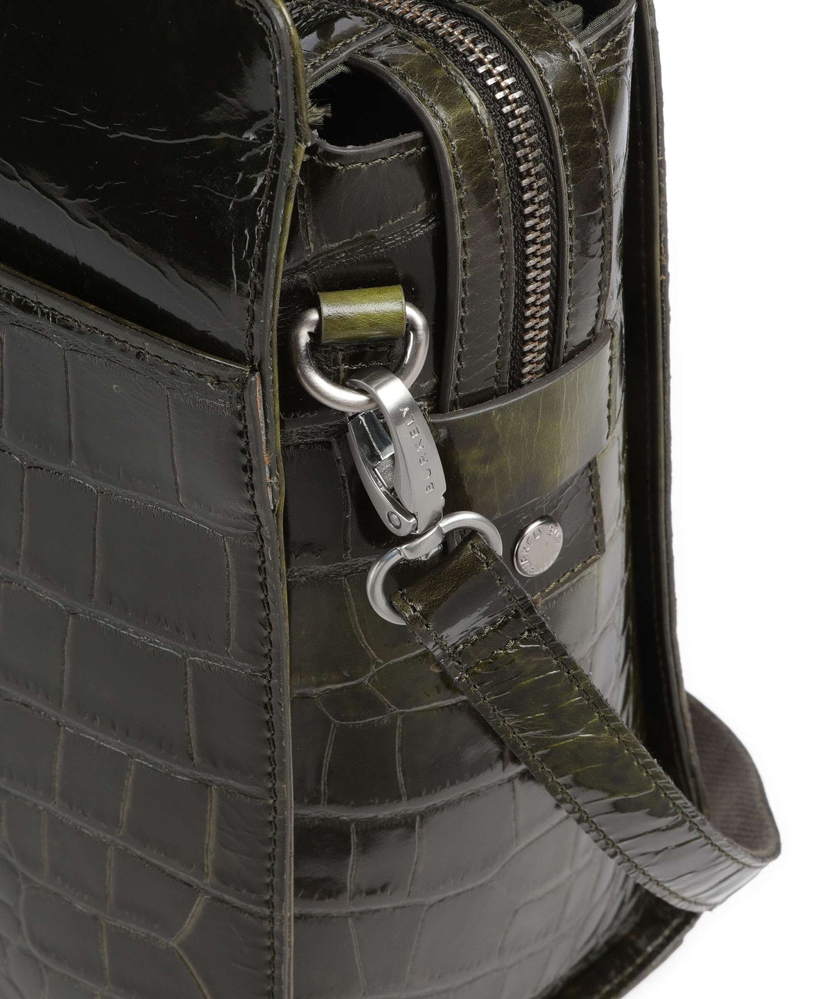 Burkely Cool Colbie Tote bag olive patent