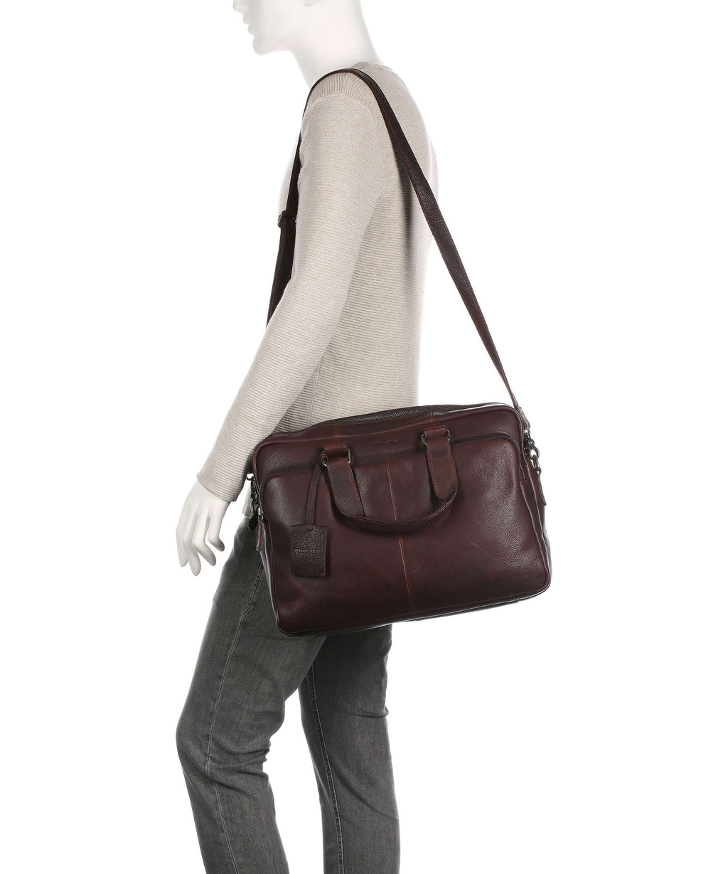 Burkely Antique Avery Briefcase bruin