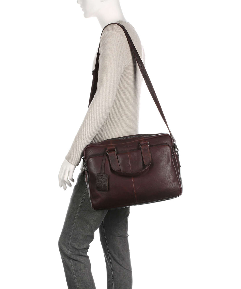 Burkely Antique Avery Briefcase bruin