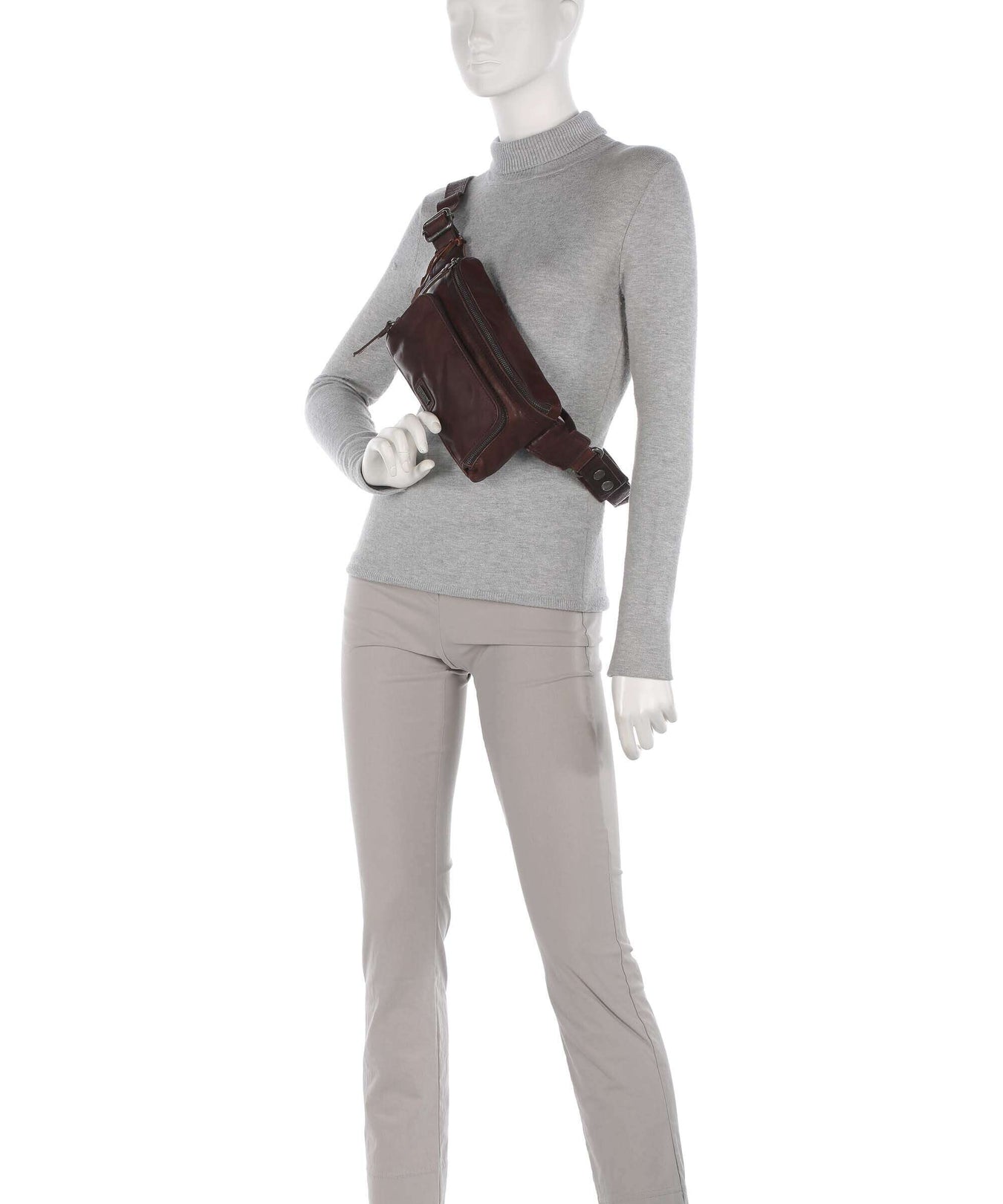 Spikes & Sparrow Bronco Fanny pack dark brown