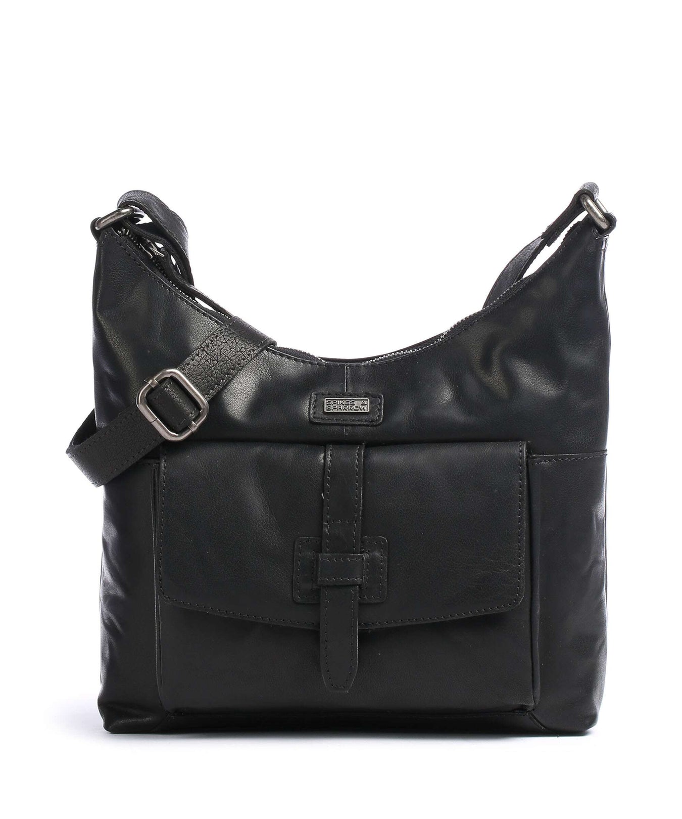 Spikes & Sparrow Bronco Hobo bag black