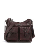 Spikes & Sparrow Bronco Hobo tas dark brown