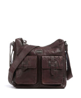 Spikes & Sparrow Bronco Hobo tas dark brown