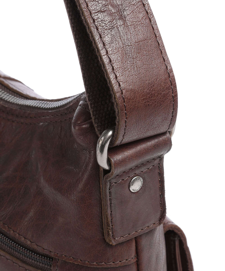 Spikes & Sparrow Bronco Hobo bag dark brown