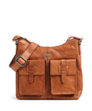 Spikes & Sparrow Bronco Hobo tas brandy