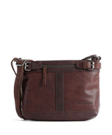 Spikes & Sparrow Bronco Crossbody tas dark brown