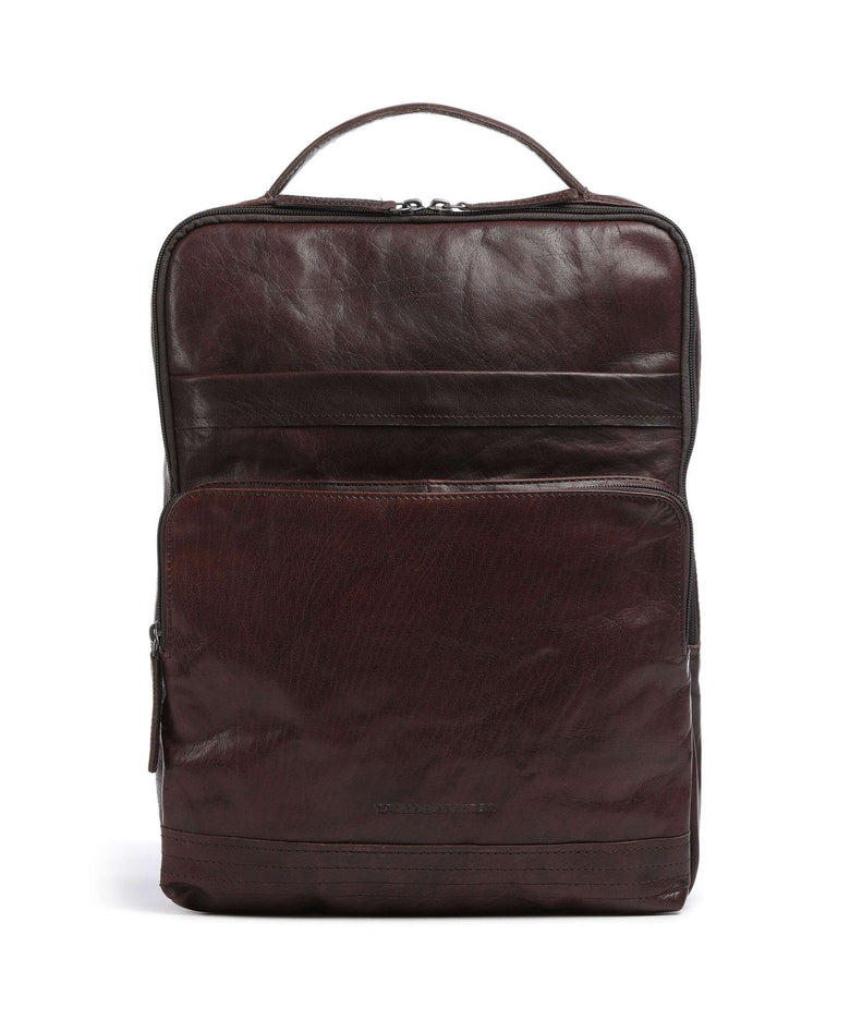 Spikes & Sparrow Bronco Backpack dark brown