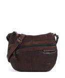 Spikes & Sparrow Bronco Camreen Crossbody tas dark brown