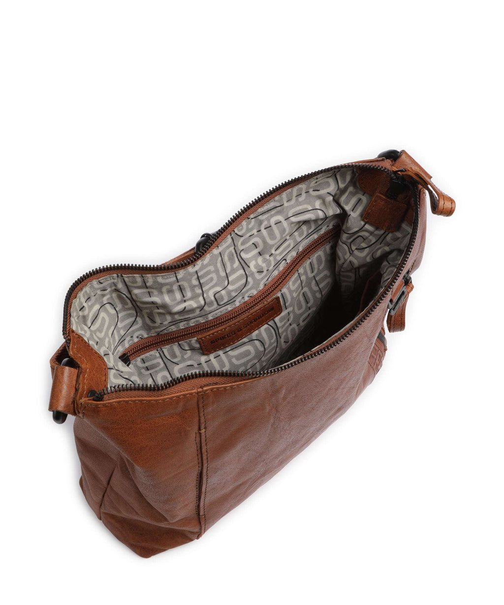 Spikes & Sparrow Bronco Suzette Crossbody bag brandy