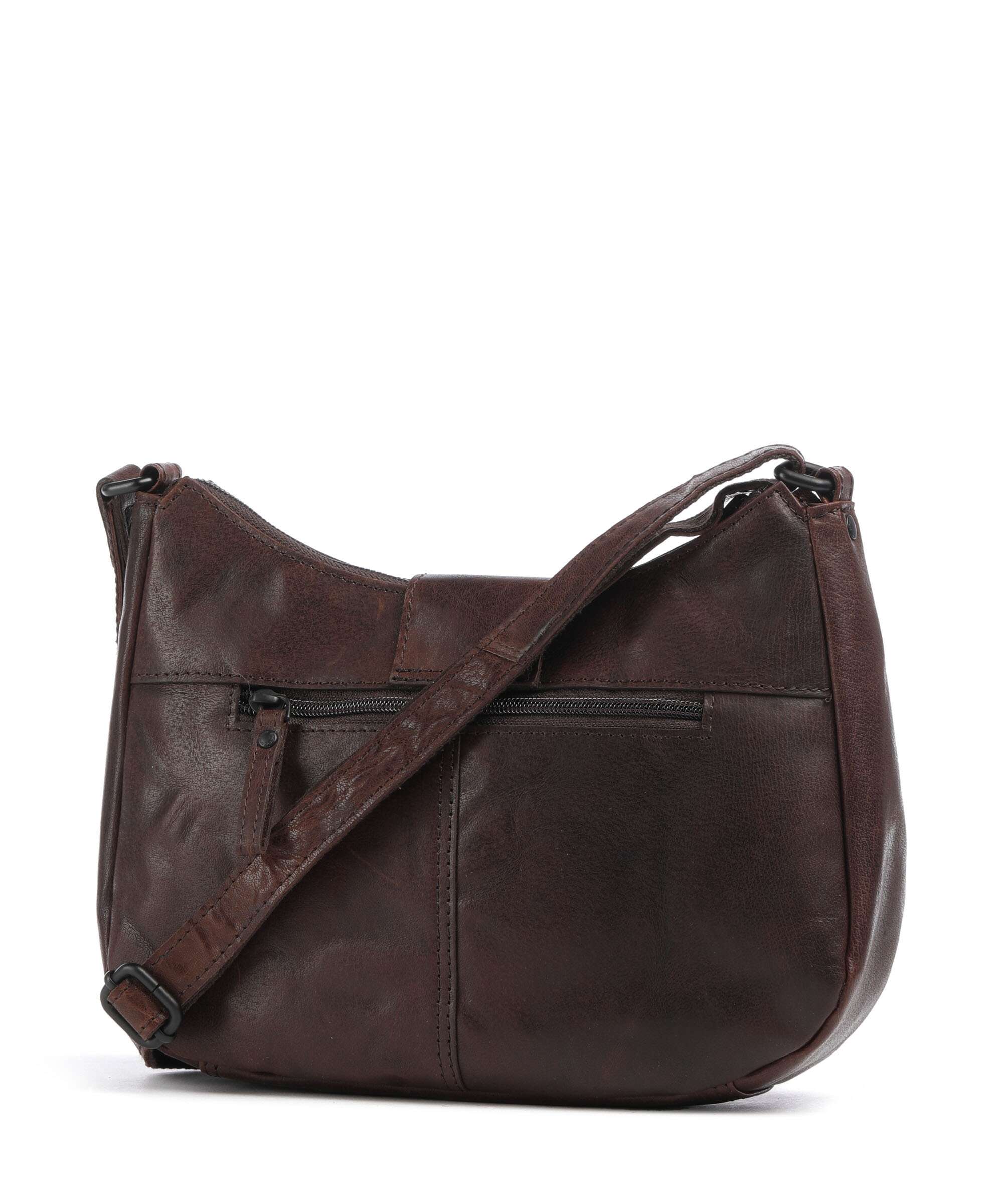 Spikes & Sparrow Bronco Carlia Crossbody bag dunkelbraun